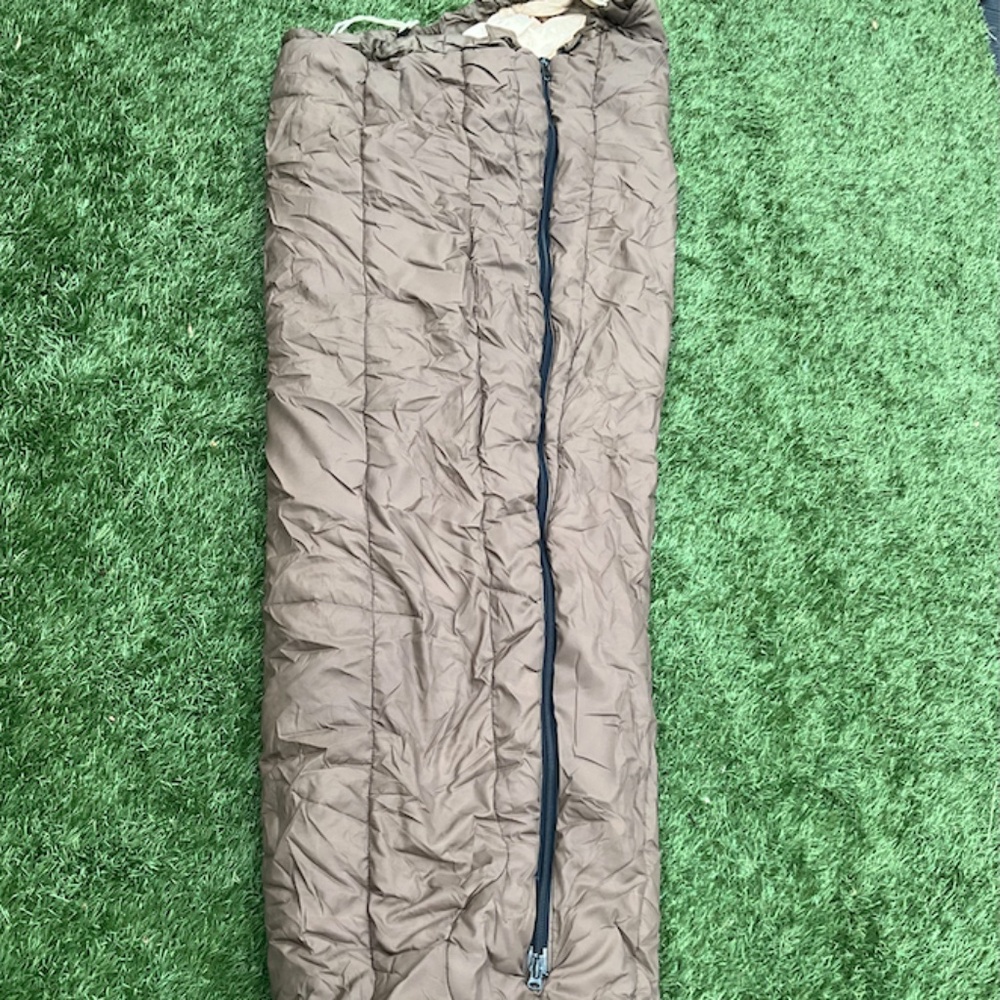Vintage  Made In USA Slumberjack Glacier  Gray Mummy Sleeping Bag